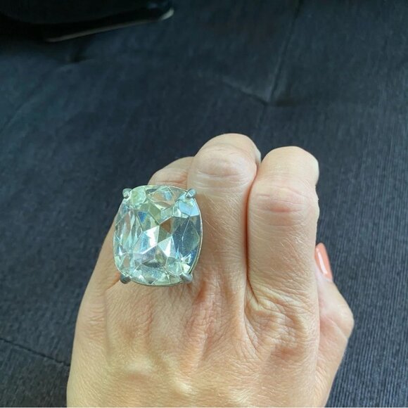 Rare! Art Deco Cocktail Ring - Picture 12 of 16